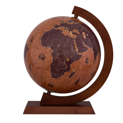 Globus 420 mm Mapa Żaglowce